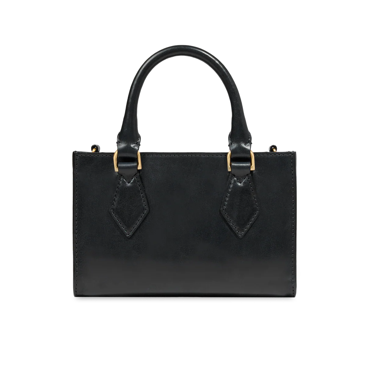 Borsa a mano in pelle con tracolla removibile - Image 3