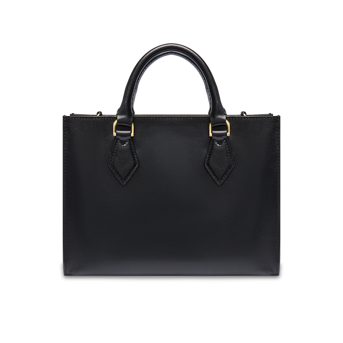 Borsa a mano in pelle con tracolla removibile - Image 3