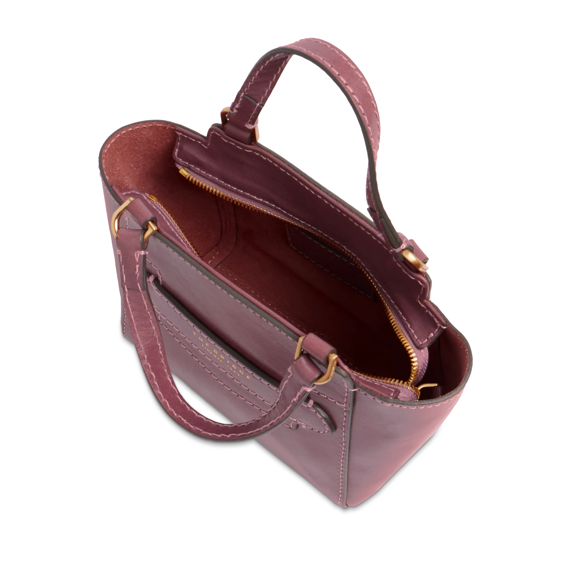 Borsa pelle donna con tracolla removibile - Image 4