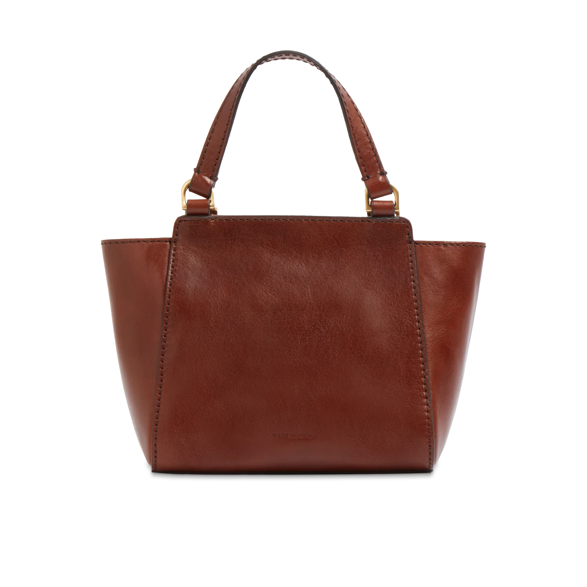 Borsa pelle donna con tracolla removibile - Image 3