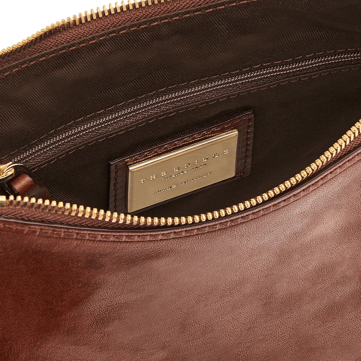 Borsa tracolla pelle chiusa con zip - Image 2