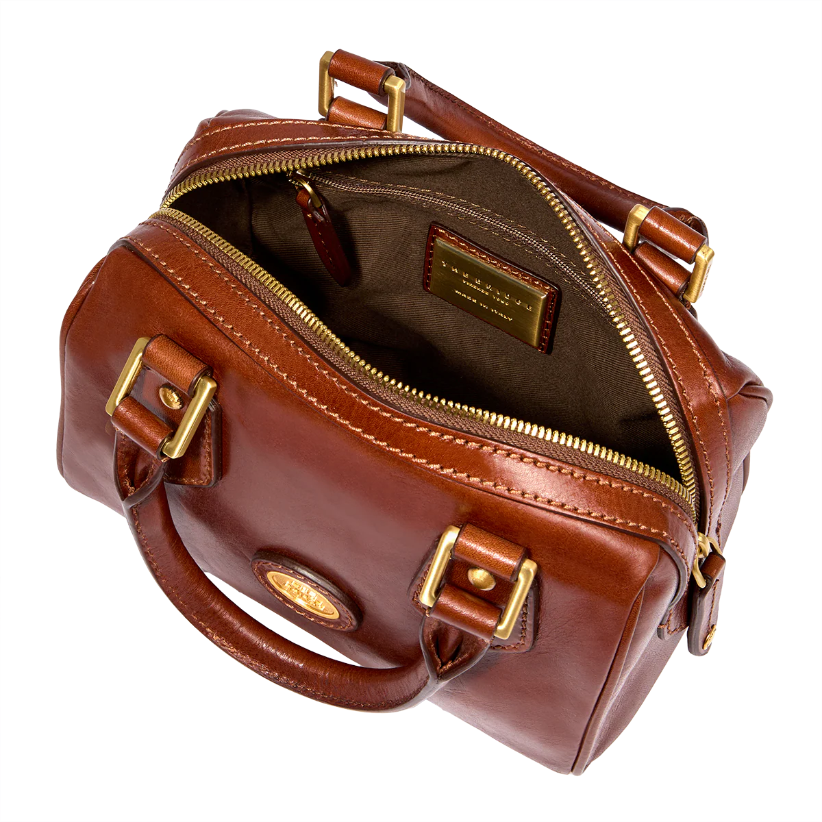 Bauletto in pelle con tracolla removibile - Image 4