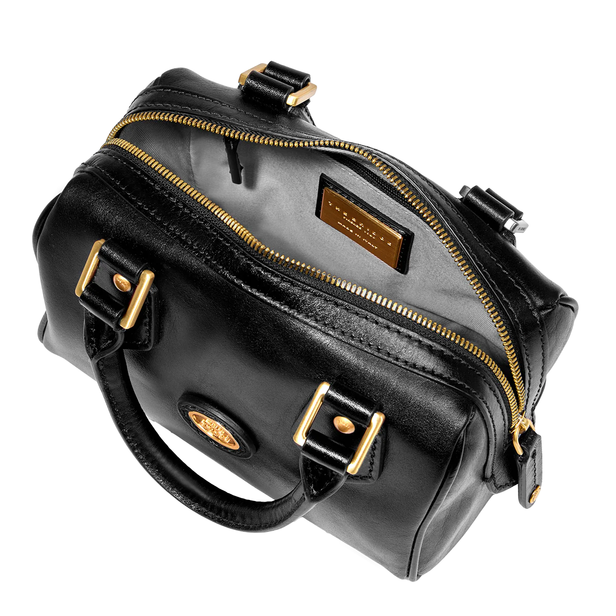 Bauletto in pelle con tracolla removibile - Image 4