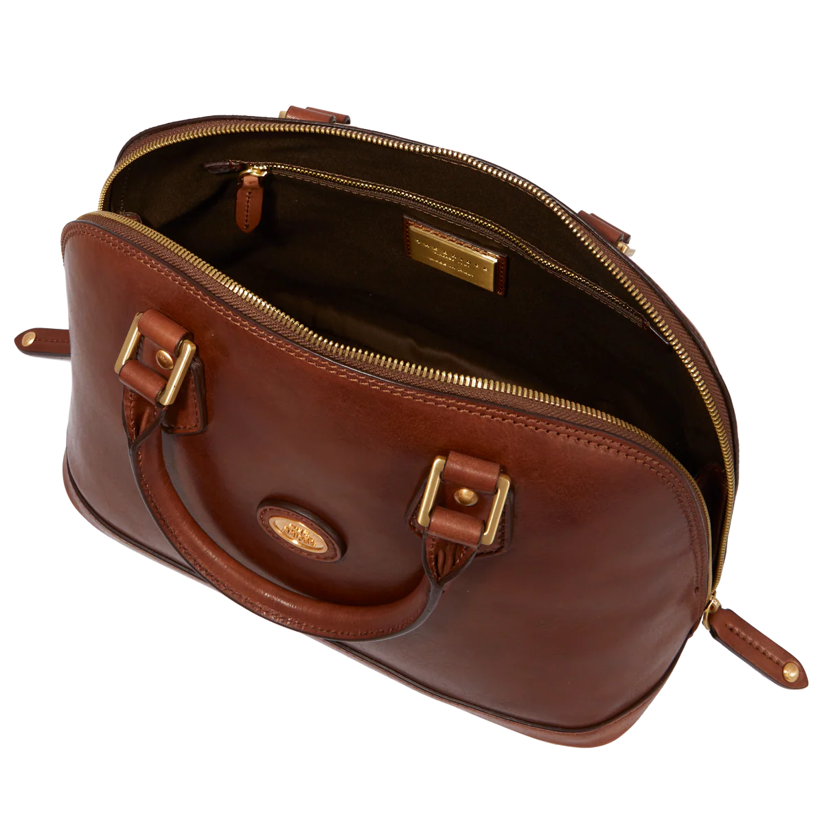 Borsa shopper pelle donna con zip - Image 4
