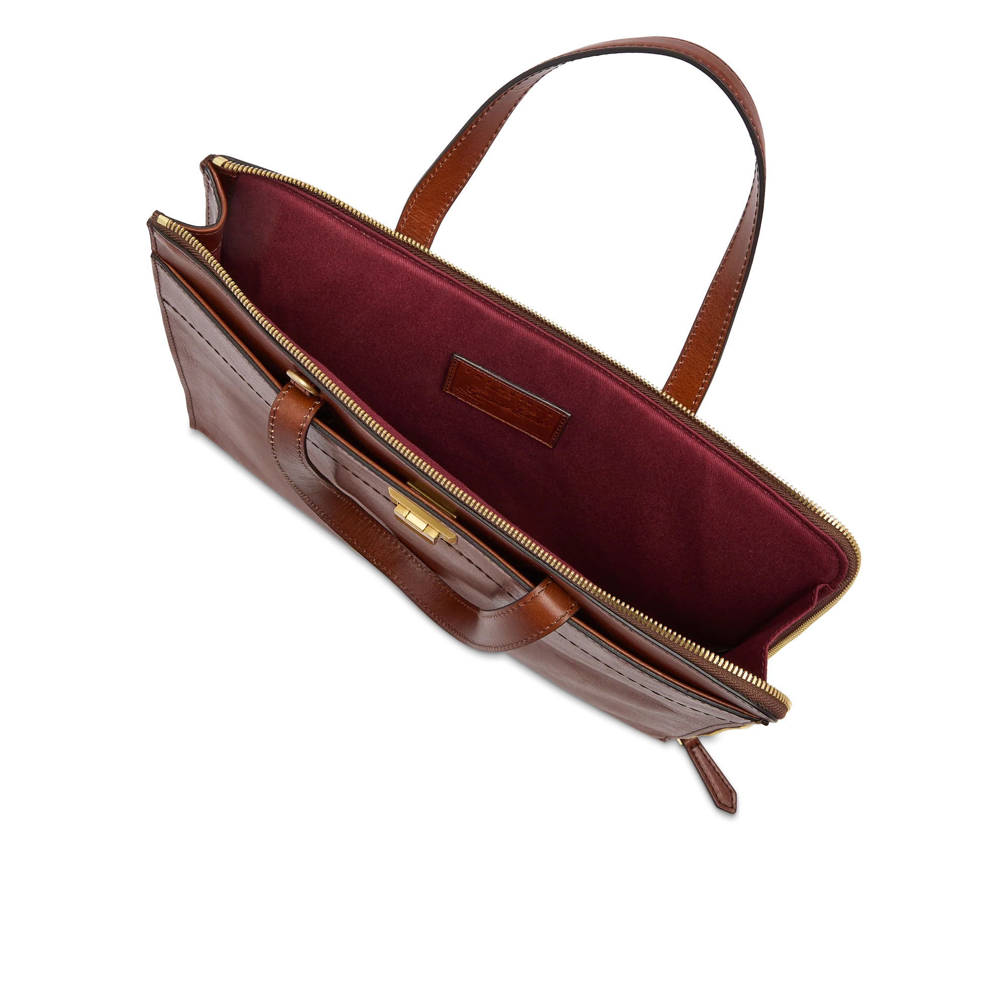 Cartella in pelle donna porta pc - Image 4