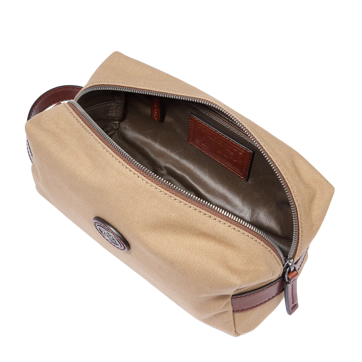 Beauty case pelle e tessuto - Image 5