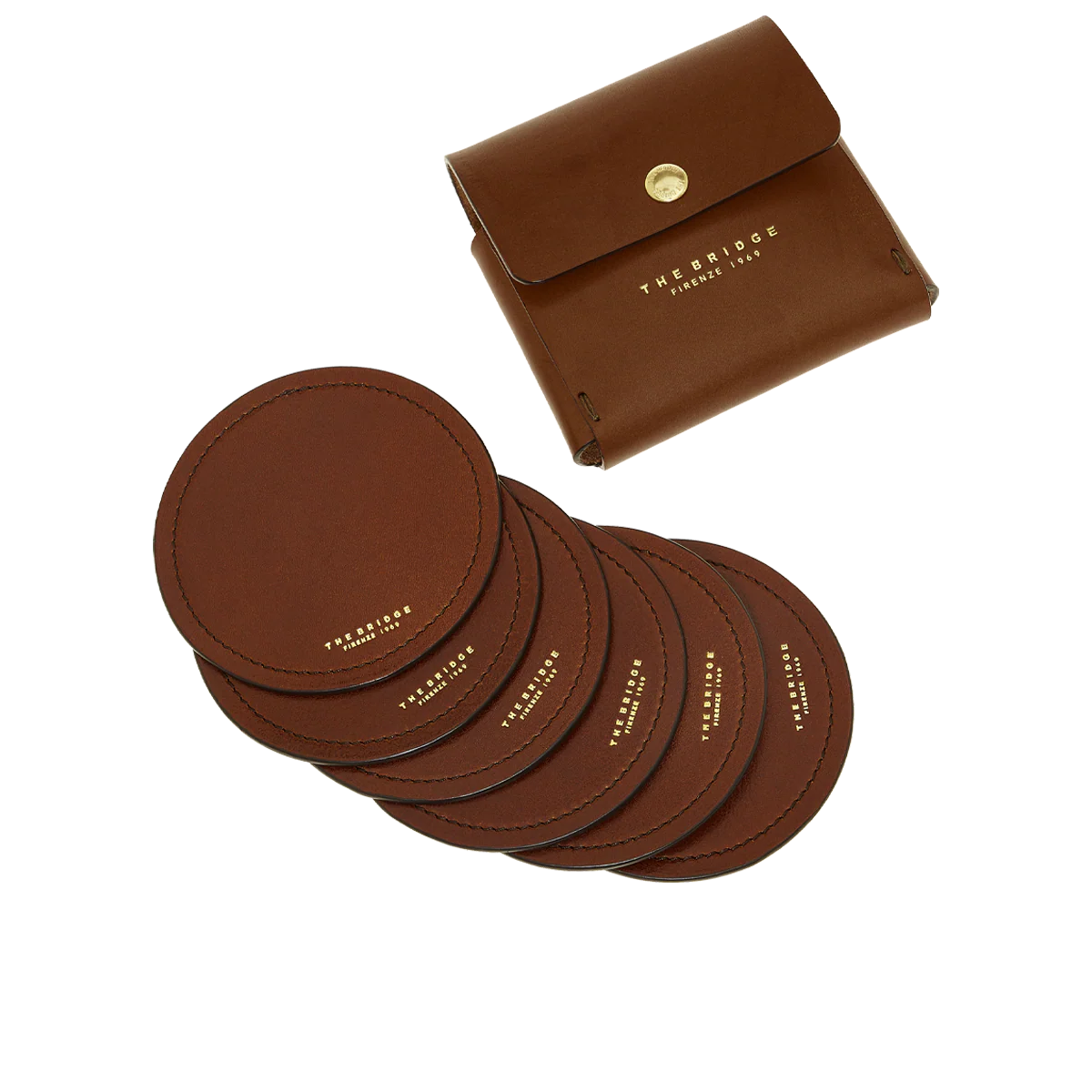 Sottobicchieri in pelle
