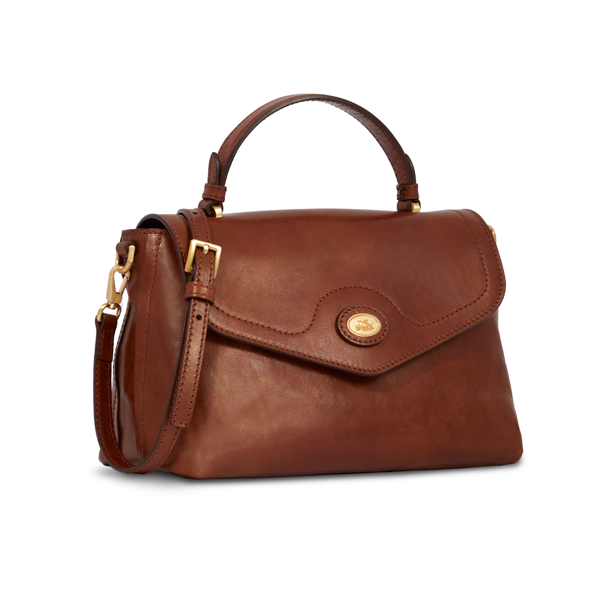 Borsa a mano pelle con tracolla removibile - Image 2