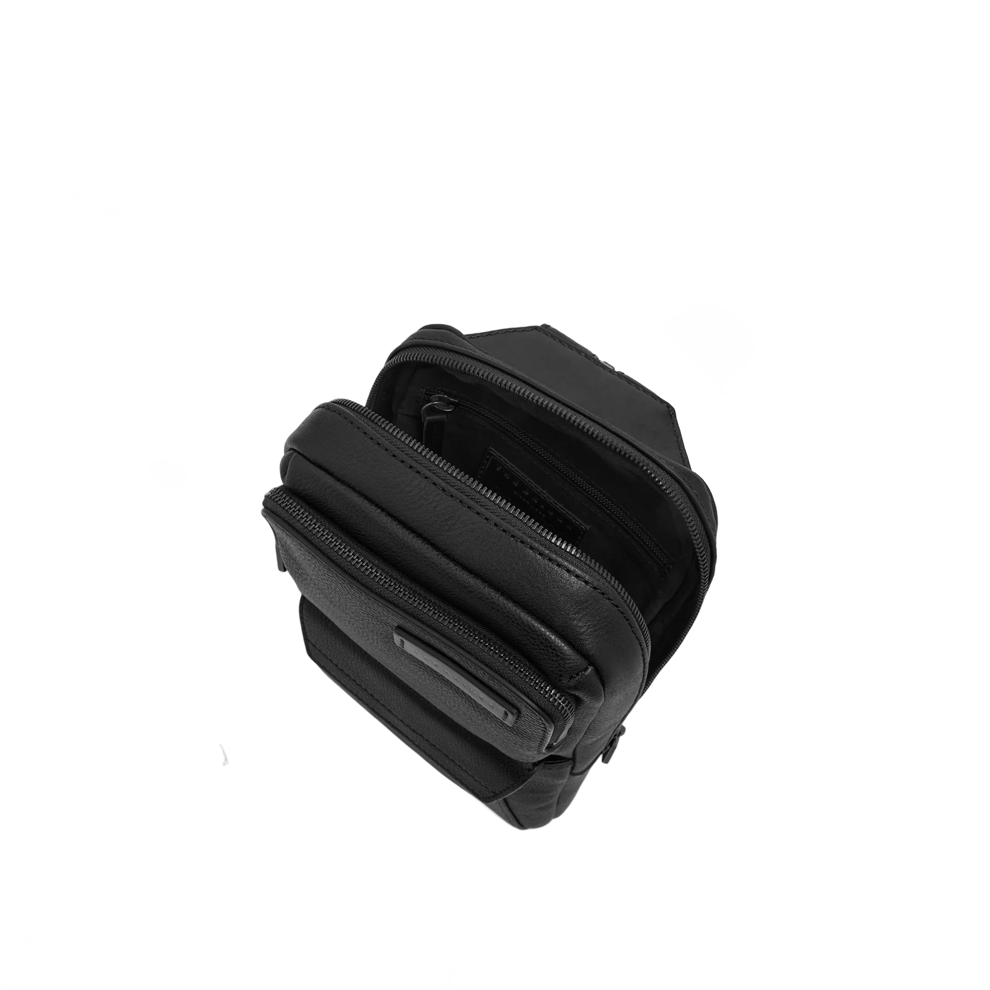 Zaino monospalla in pelle uomo - Image 5