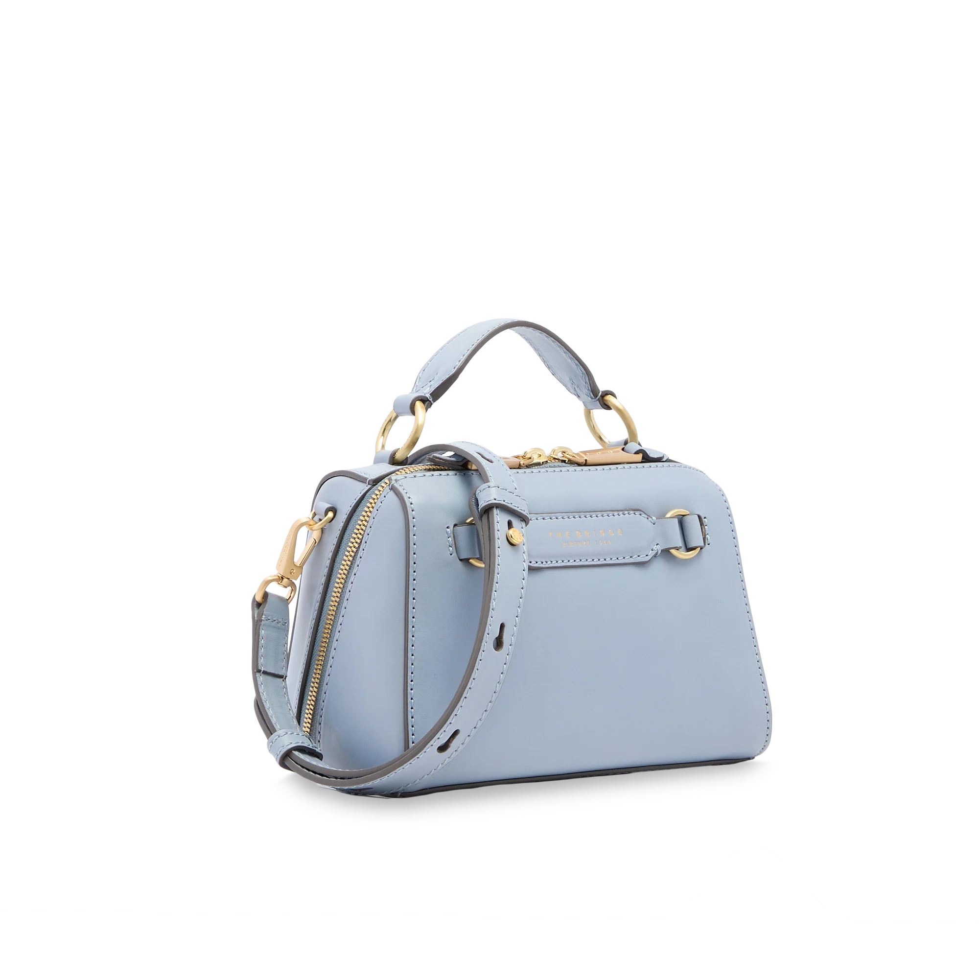 Borsa a mano in pelle con tracolla removibile - Image 2