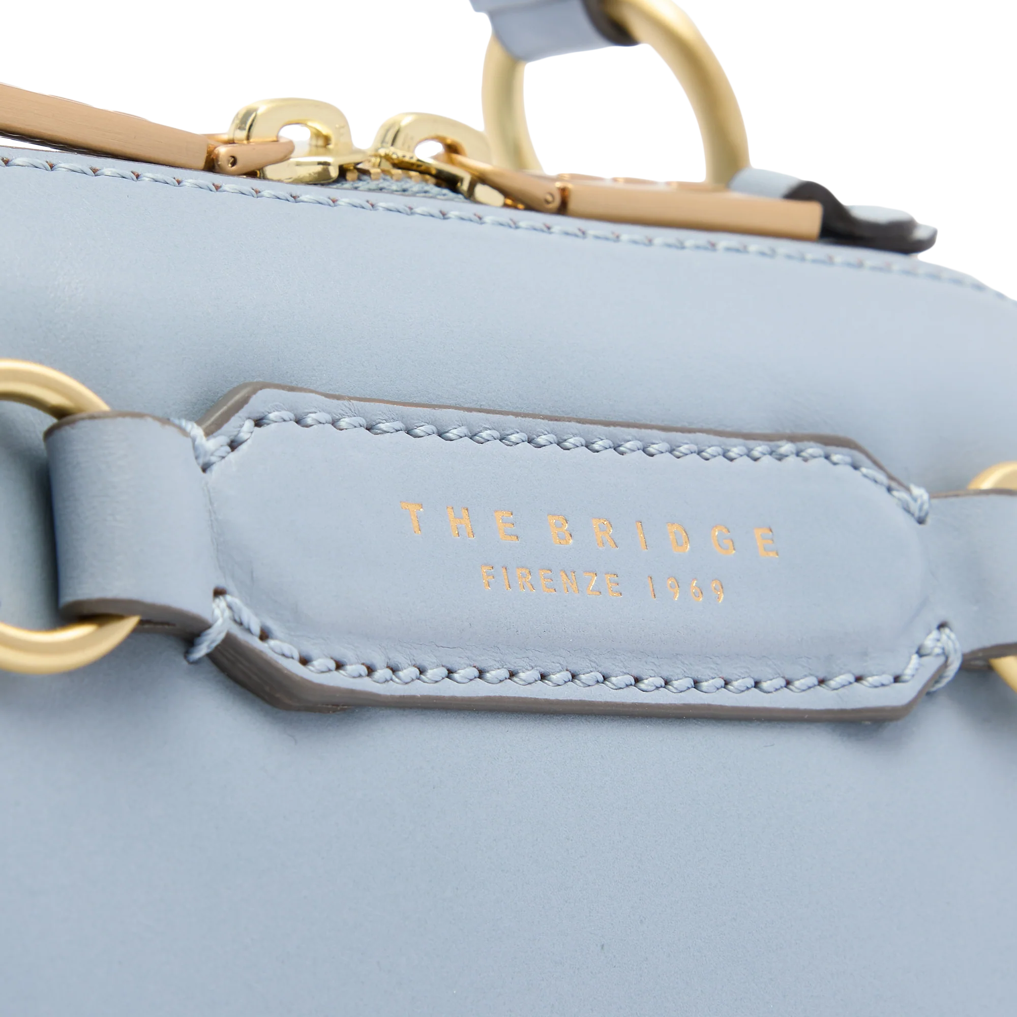 Borsa a mano in pelle con tracolla removibile - Image 5