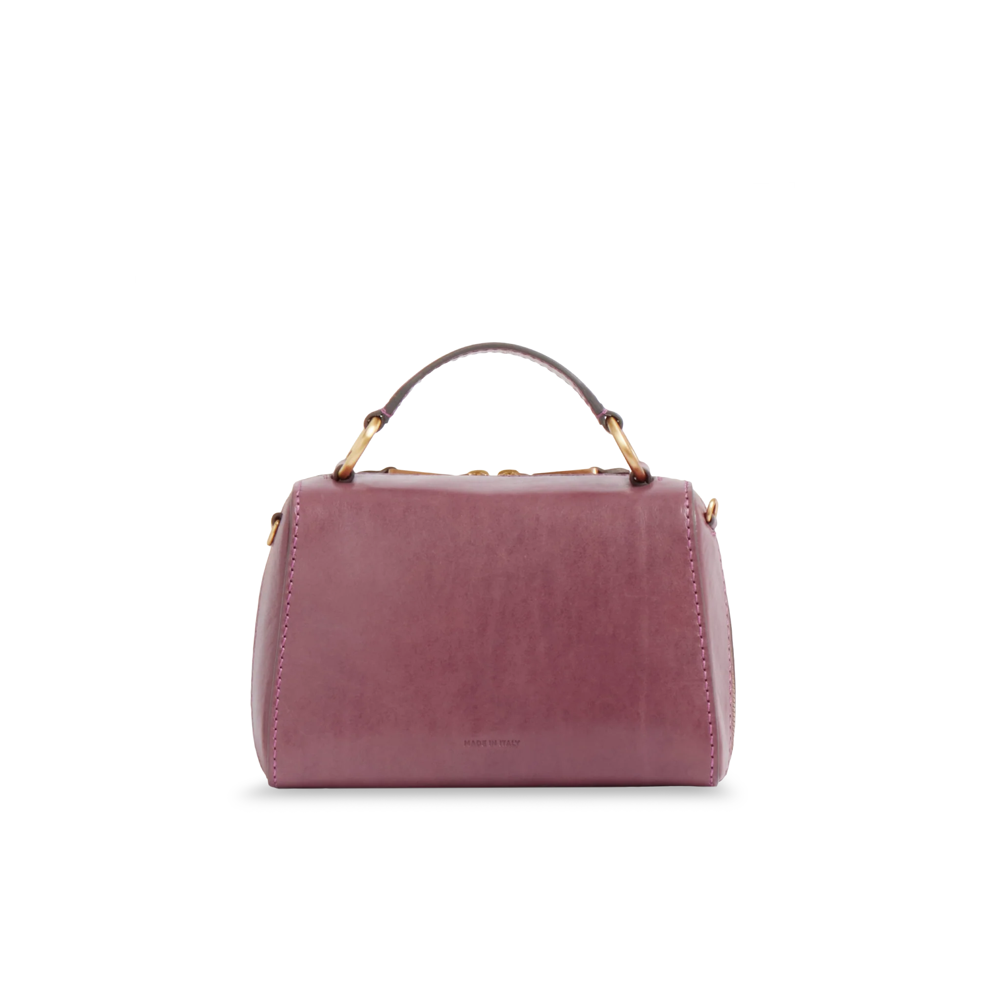 Borsa a mano in pelle con tracolla removibile - Image 3