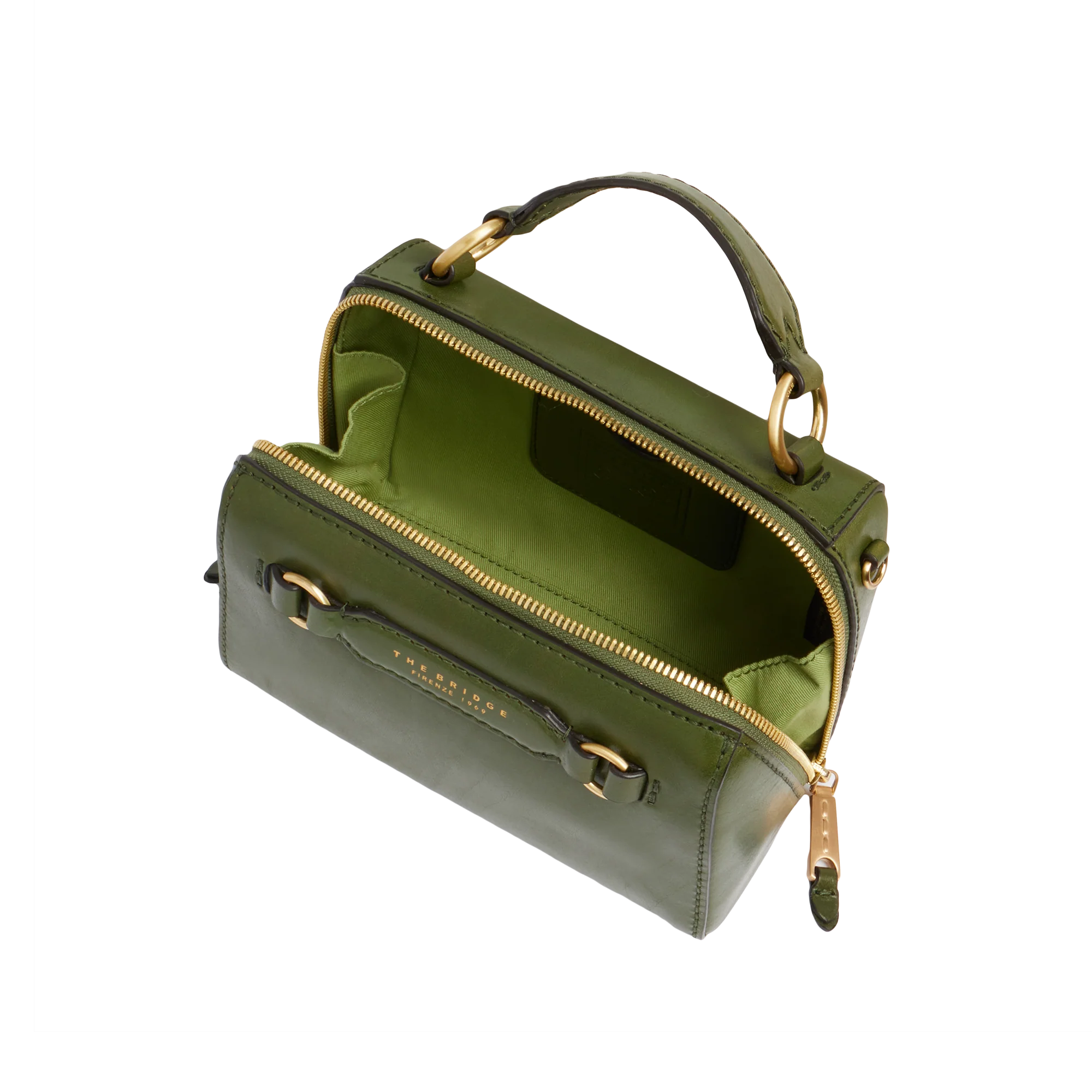 Borsa a mano in pelle con tracolla removibile - Image 4