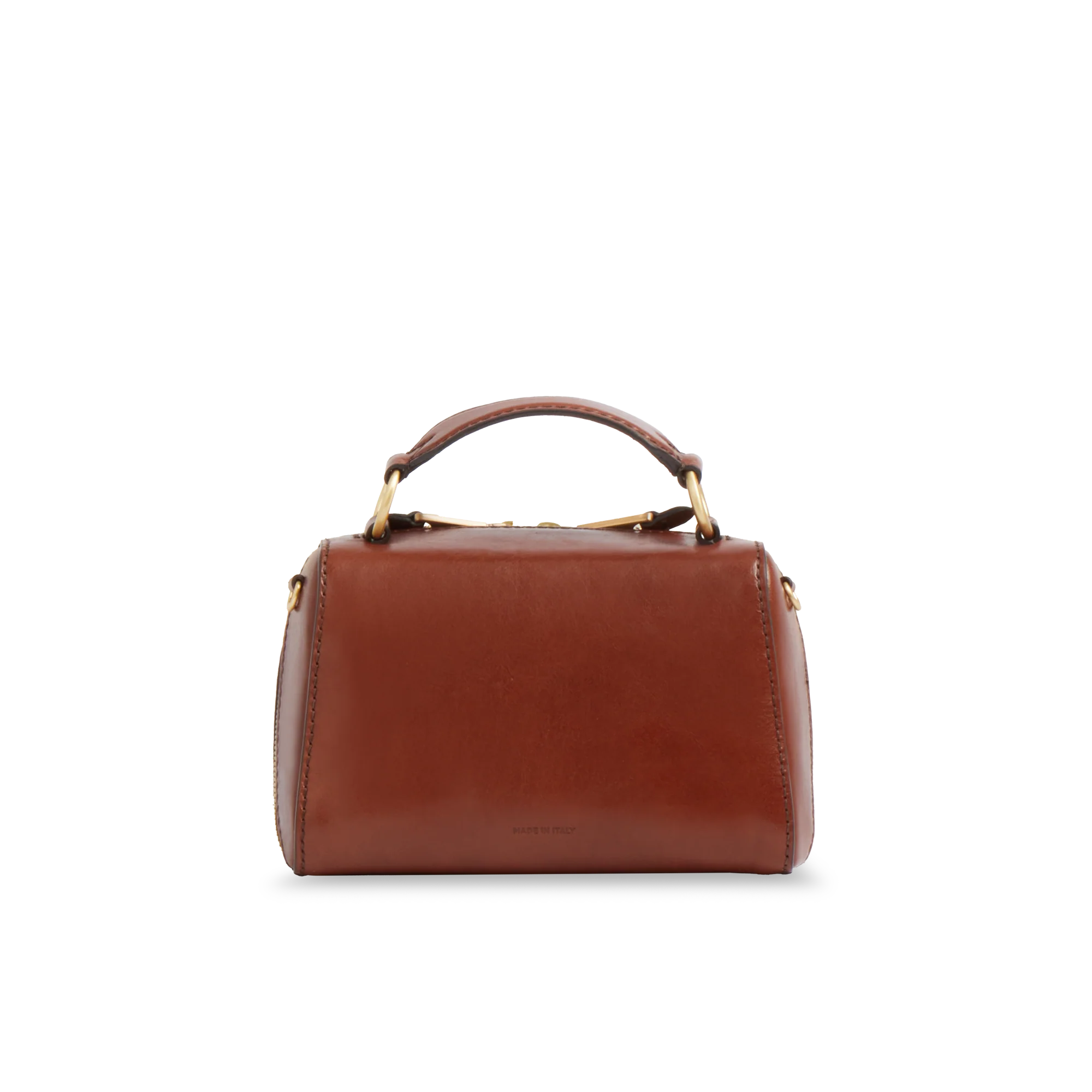 Borsa a mano in pelle con tracolla removibile - Image 3