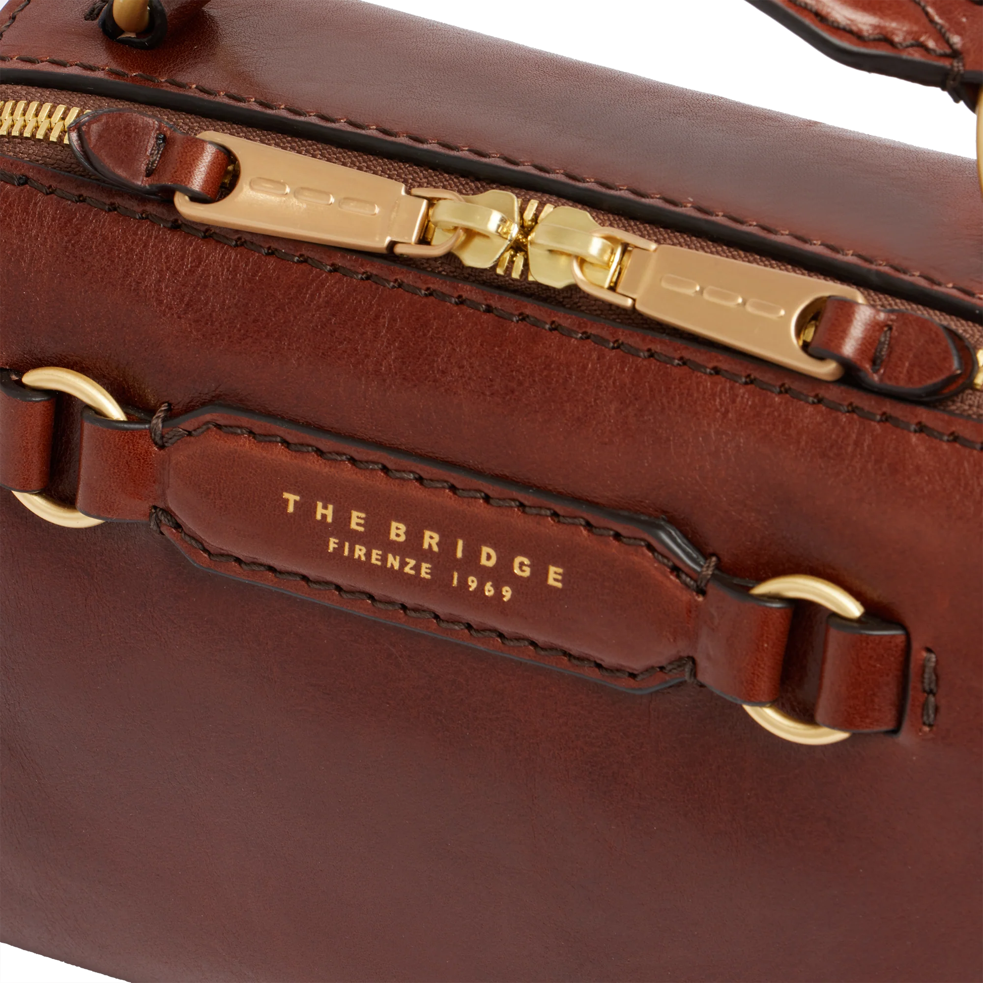 Borsa a mano in pelle con tracolla removibile - Image 5