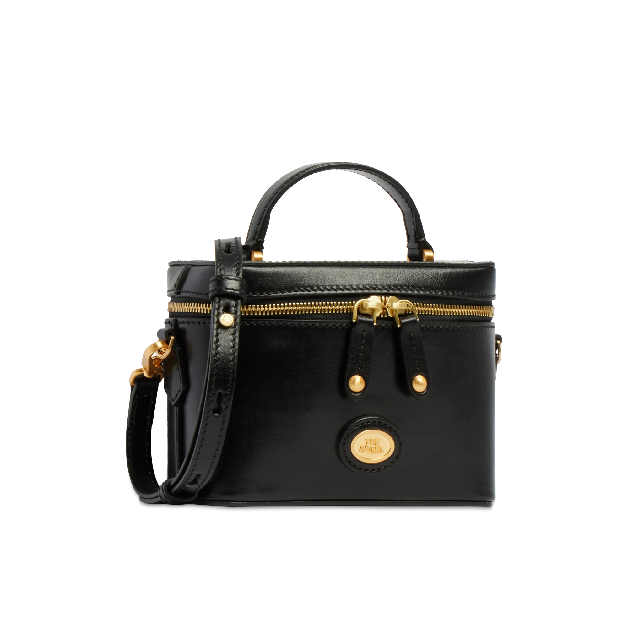 Bauletto in pelle con tracolla removibile - Image 2