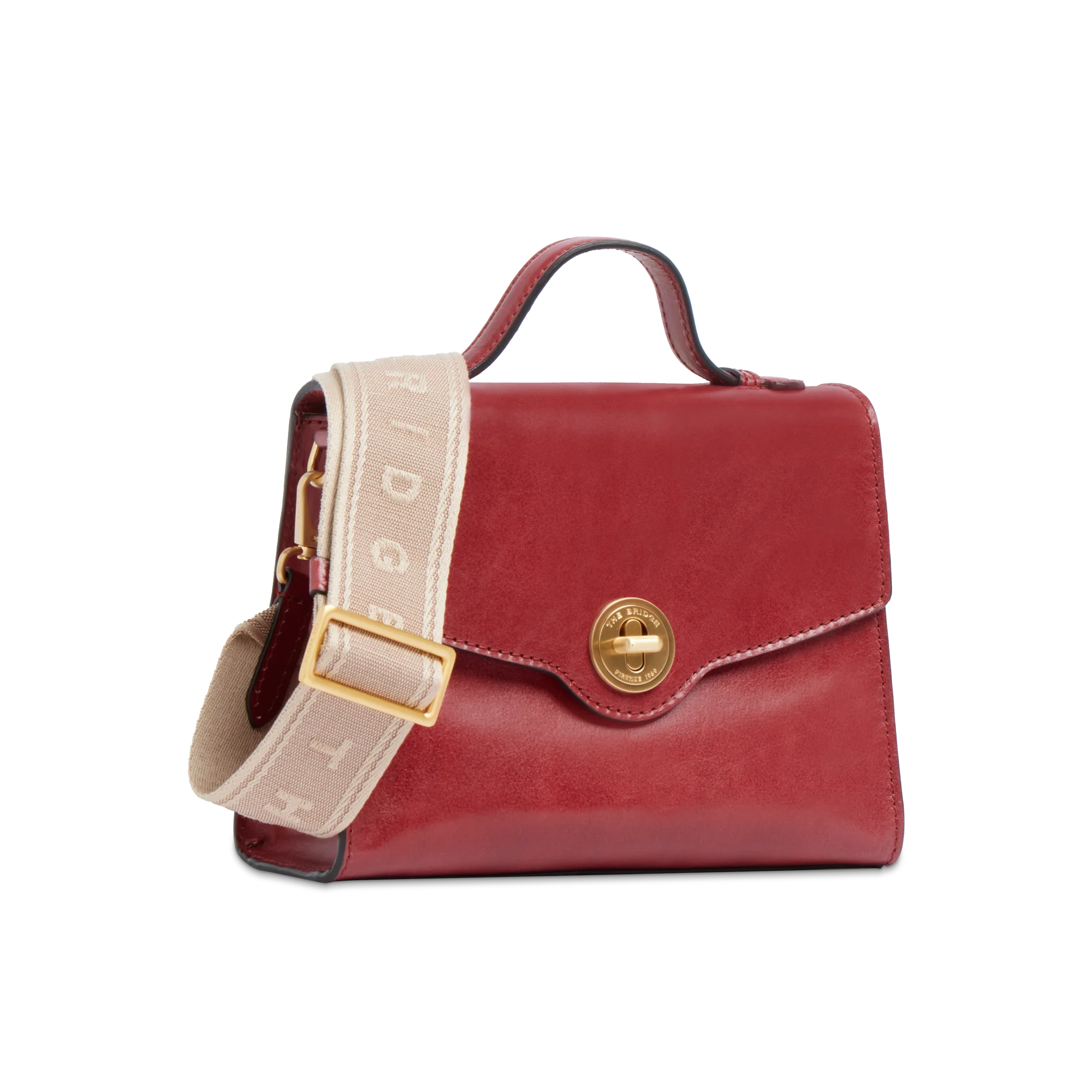 Borsa in pelle donna con tracolla removibile - Image 6