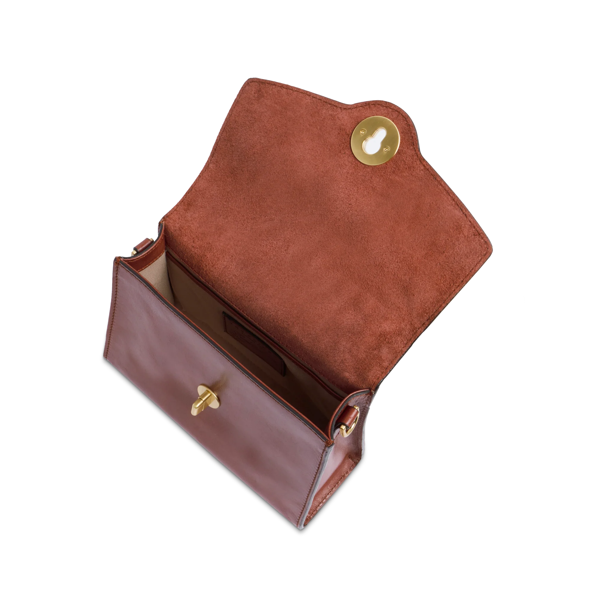 Borsa in pelle donna con tracolla removibile - Image 4