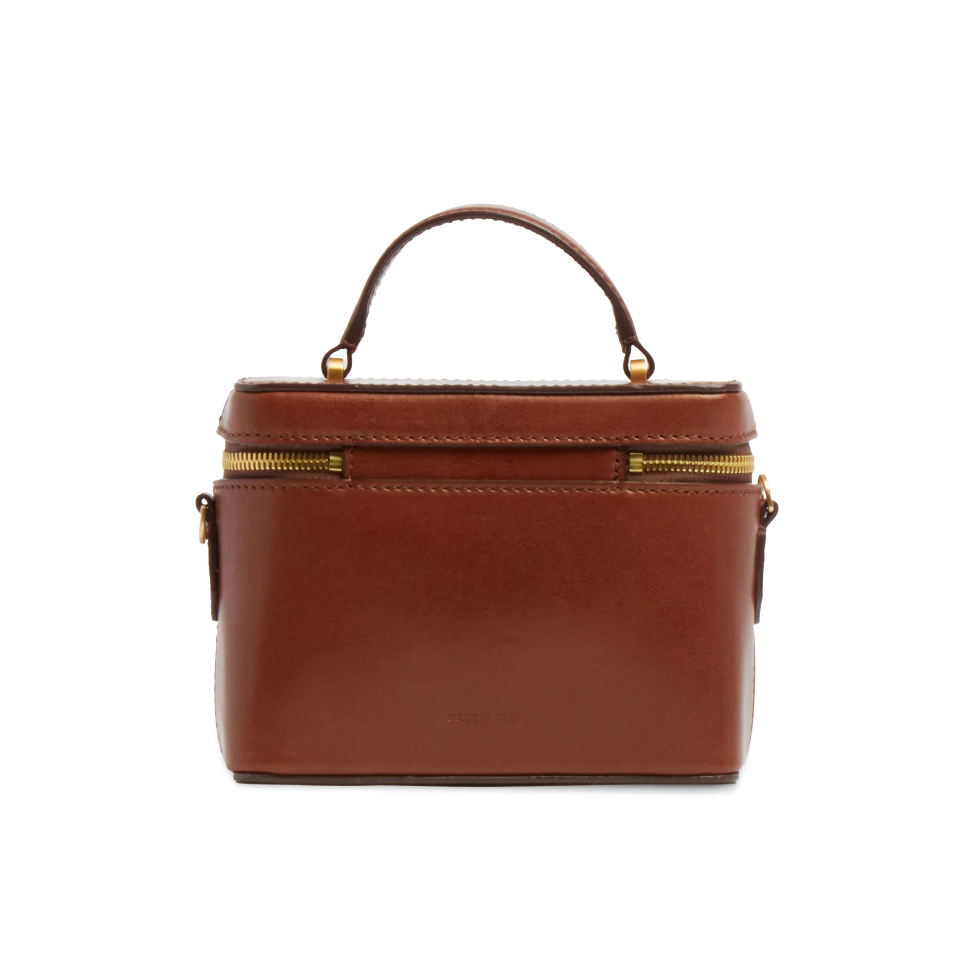 Bauletto in pelle con tracolla removibile - Image 3