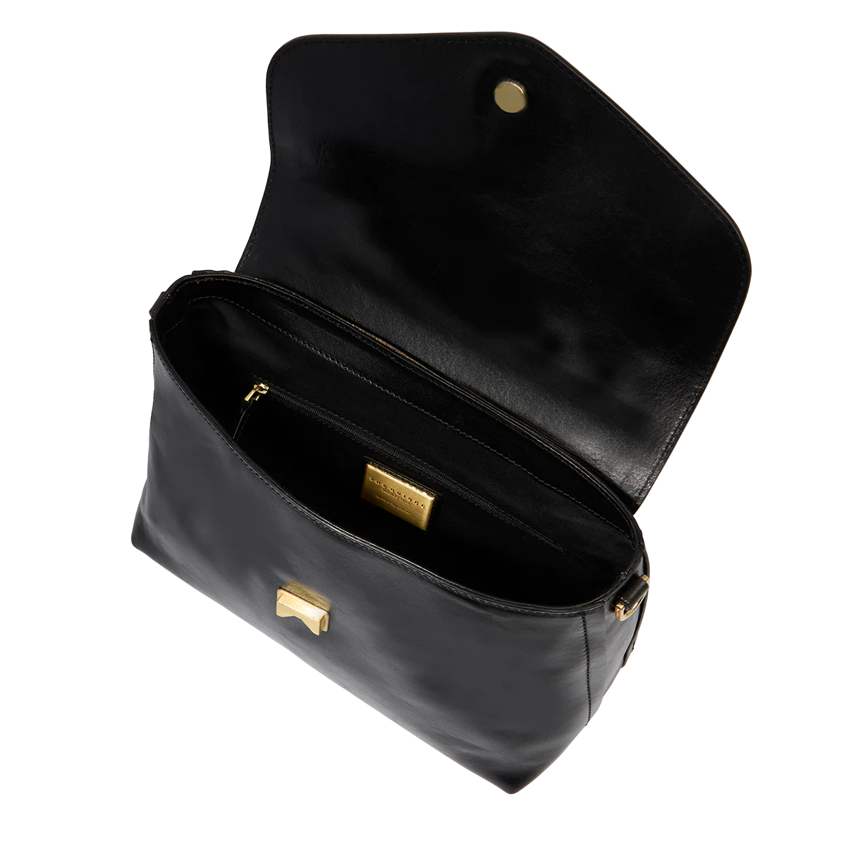 Borsa a mano pelle con tracolla removibile - Image 4