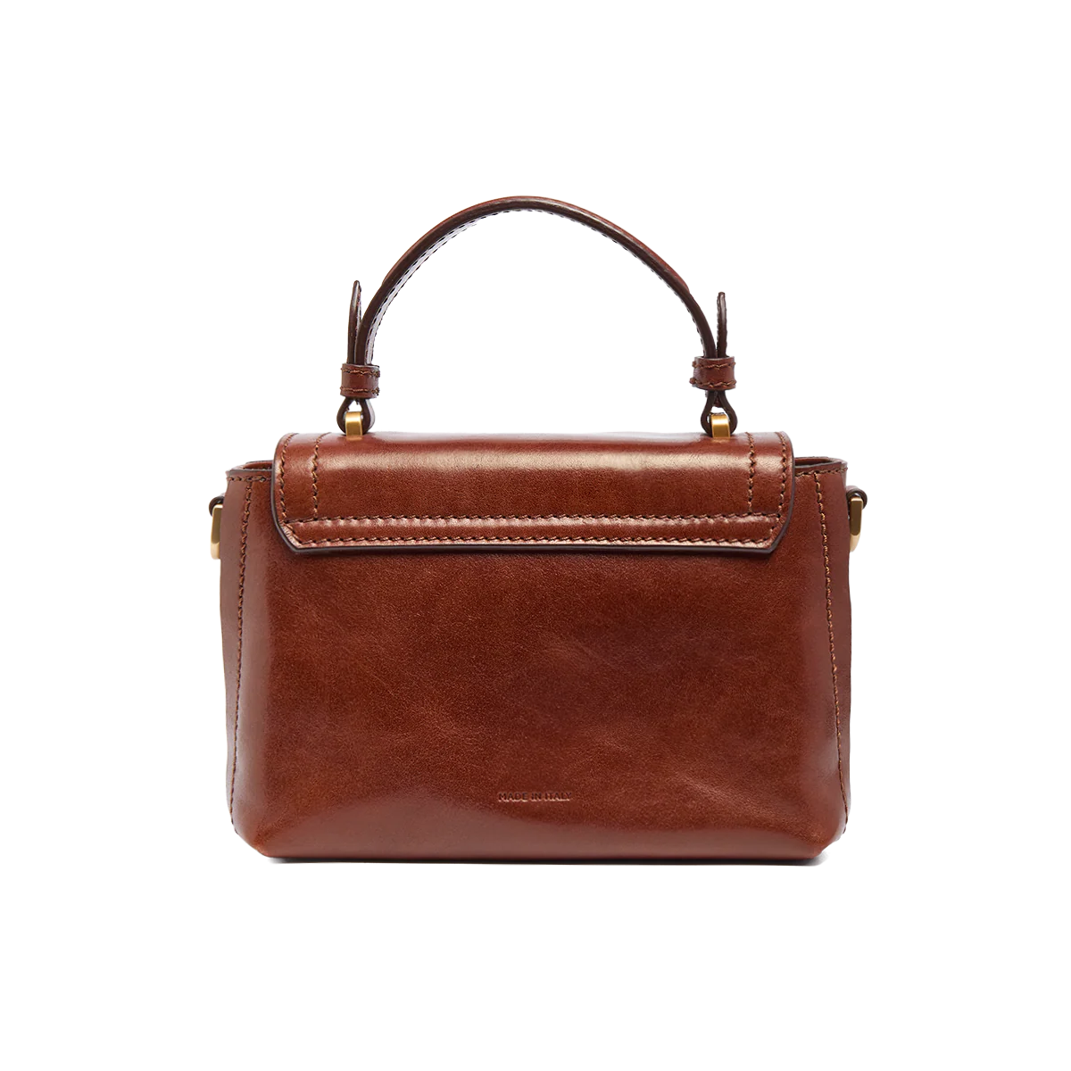 Mini borsa a mano in pelle con tracolla rimovibile - Image 3