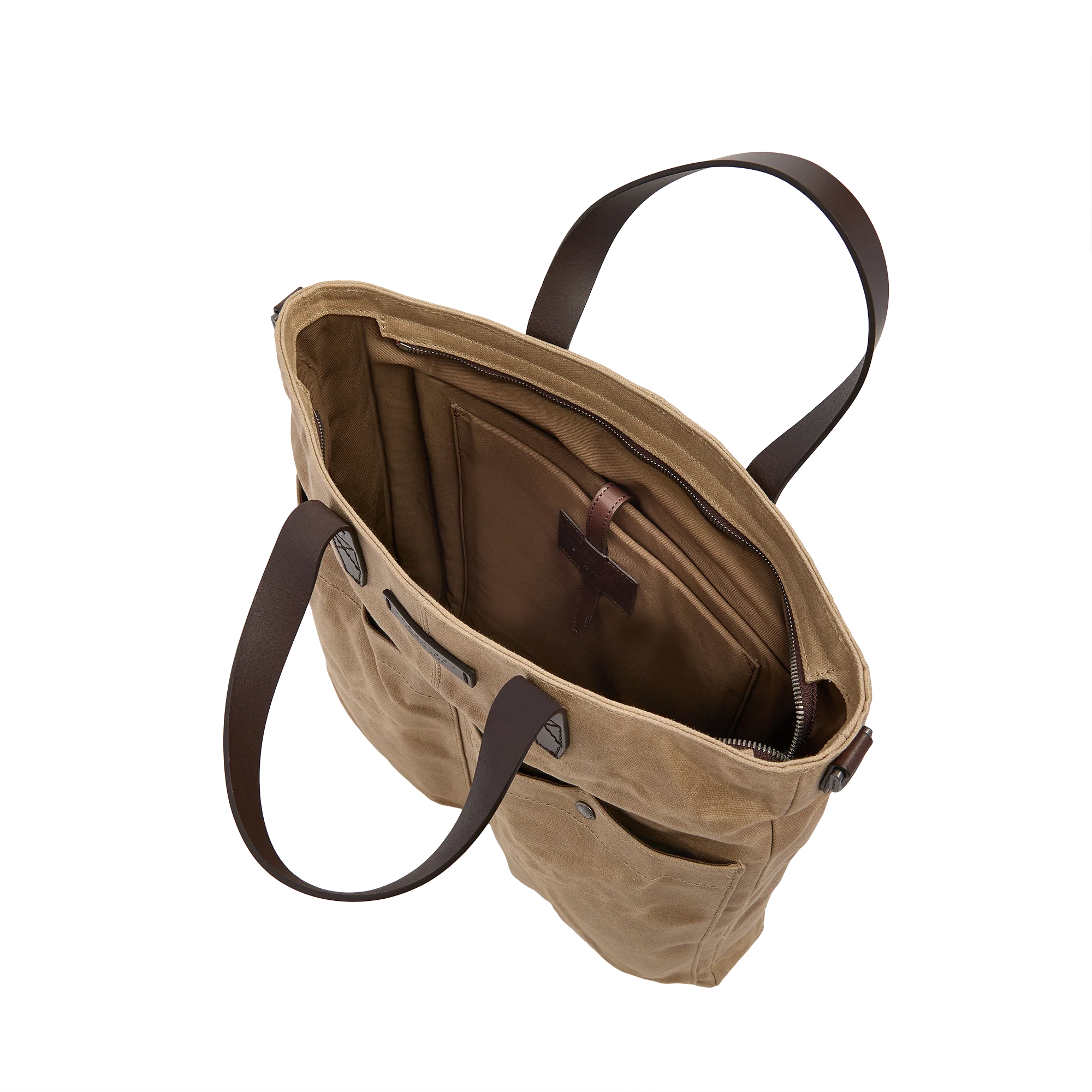 Cartella di pelle uomo con tracolla - Image 4