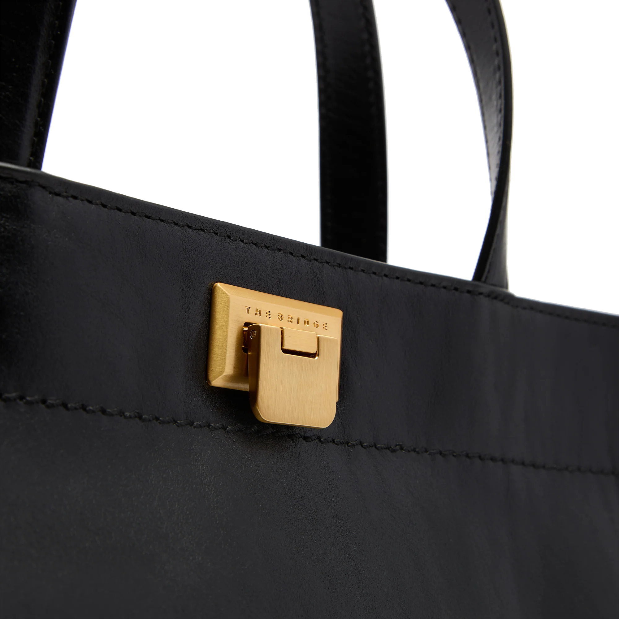 Borsa a mano in pelle con tracolla removibile - Image 5