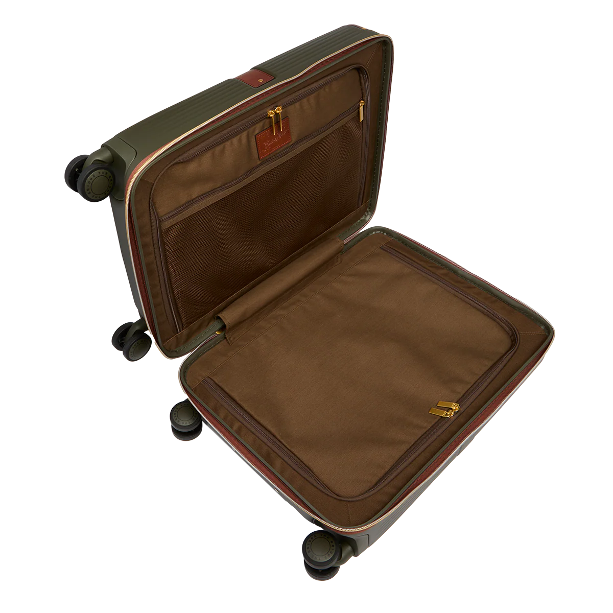 Trolley in pelle e policarbonato cabin - Image 4