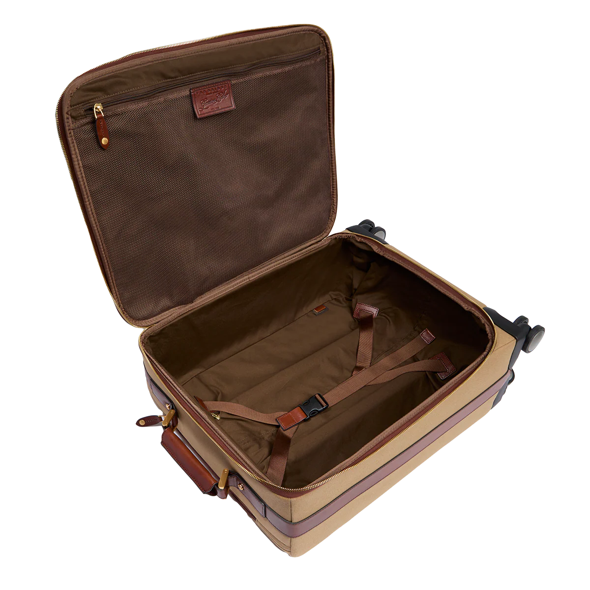 Trolley in pelle e tessuto - Image 4
