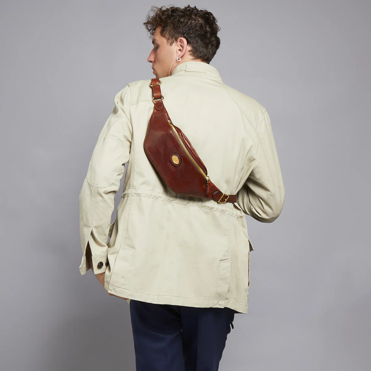 Marsupio uomo pelle - Image 3