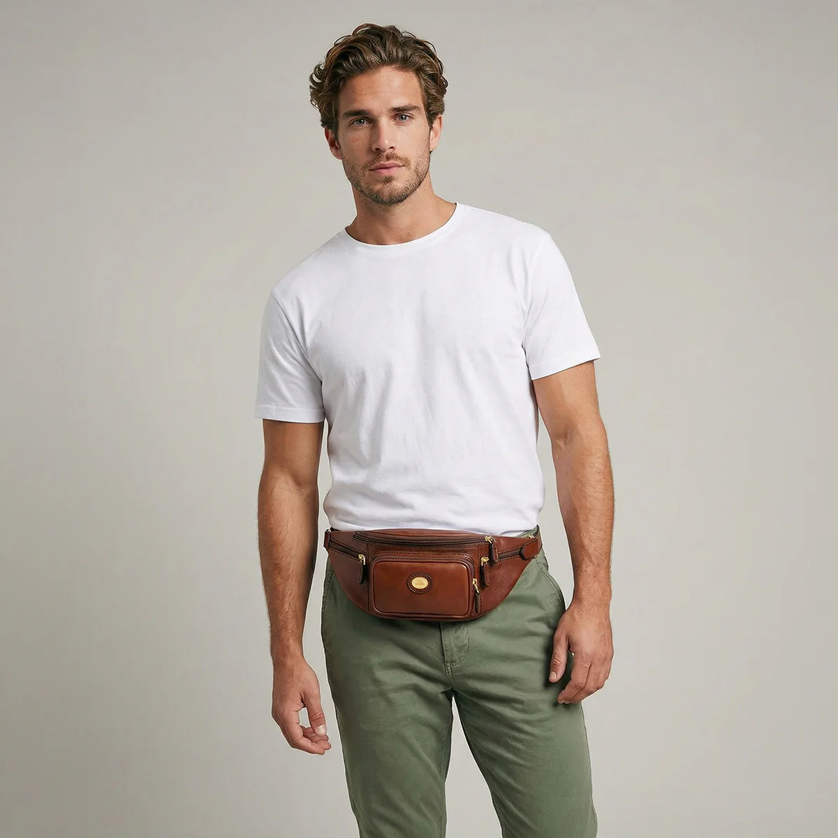 Marsupio uomo pelle - Image 4