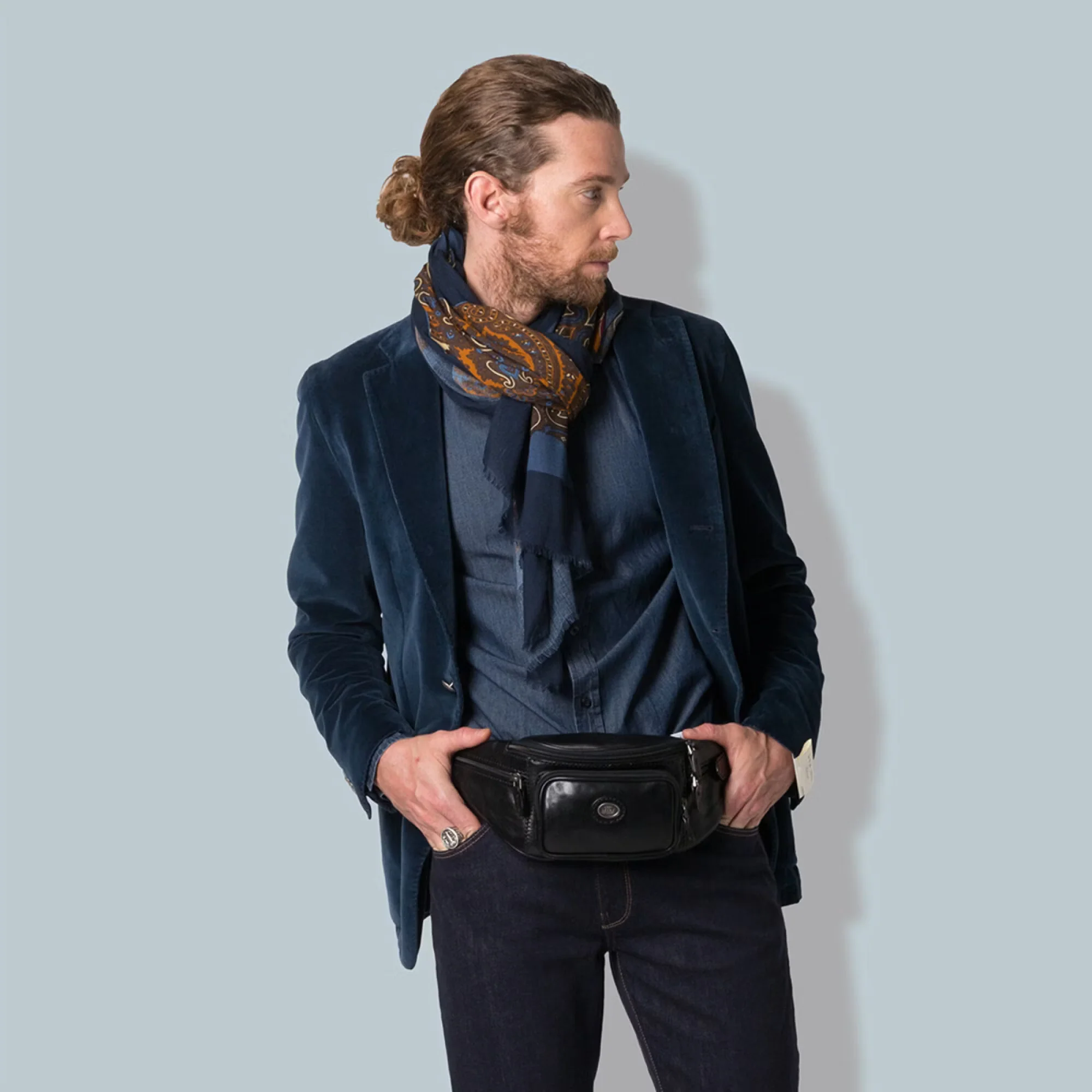 Marsupio uomo pelle - Image 4